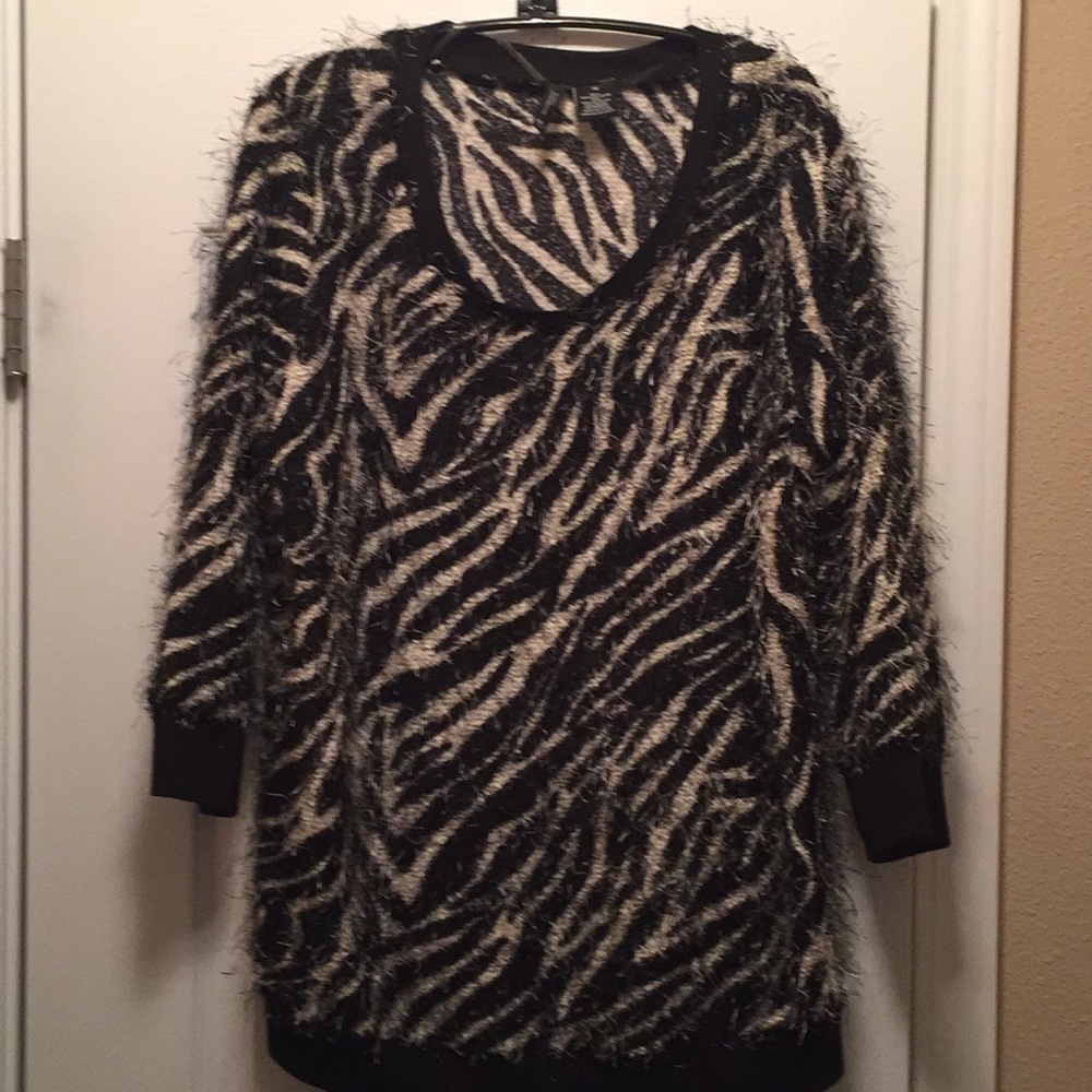 New Direction Zebra print